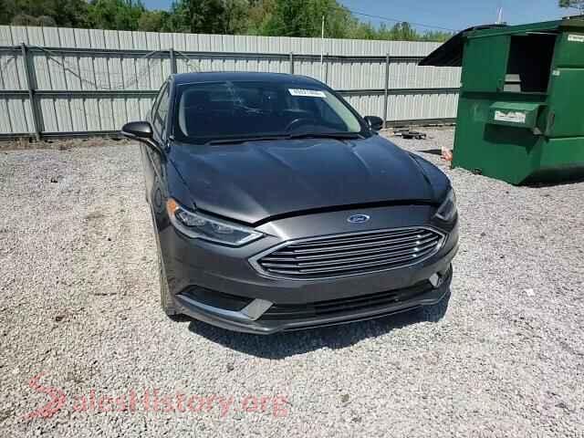 2018 FORD FUSION VIN 3FA6P0HD6JR130353, trunk area