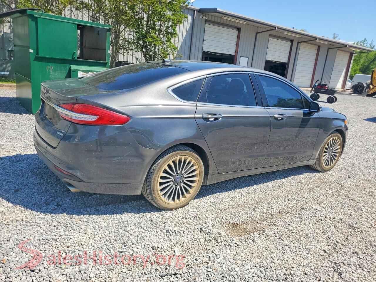 2018 FORD FUSION VIN 3FA6P0HD6JR130353, right side view