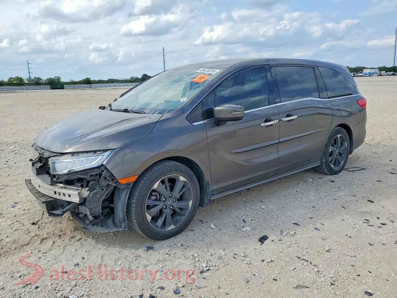 2023 HONDA ODYSSEY VIN 5FNRL6H97PB013943, auction photo