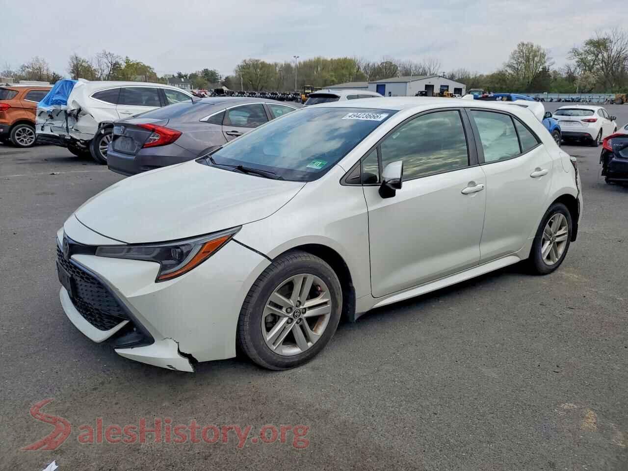 JTNK4RBE6K3018459 2019 TOYOTA COROLLA