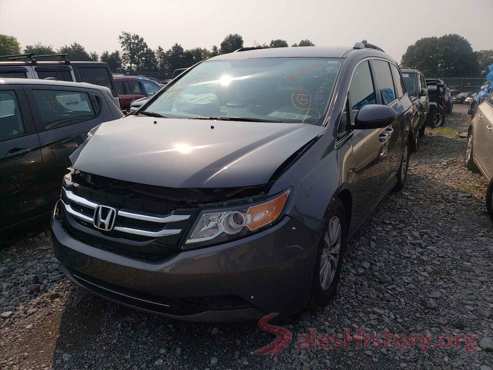 5FNRL5H30GB135498 2016 HONDA ODYSSEY