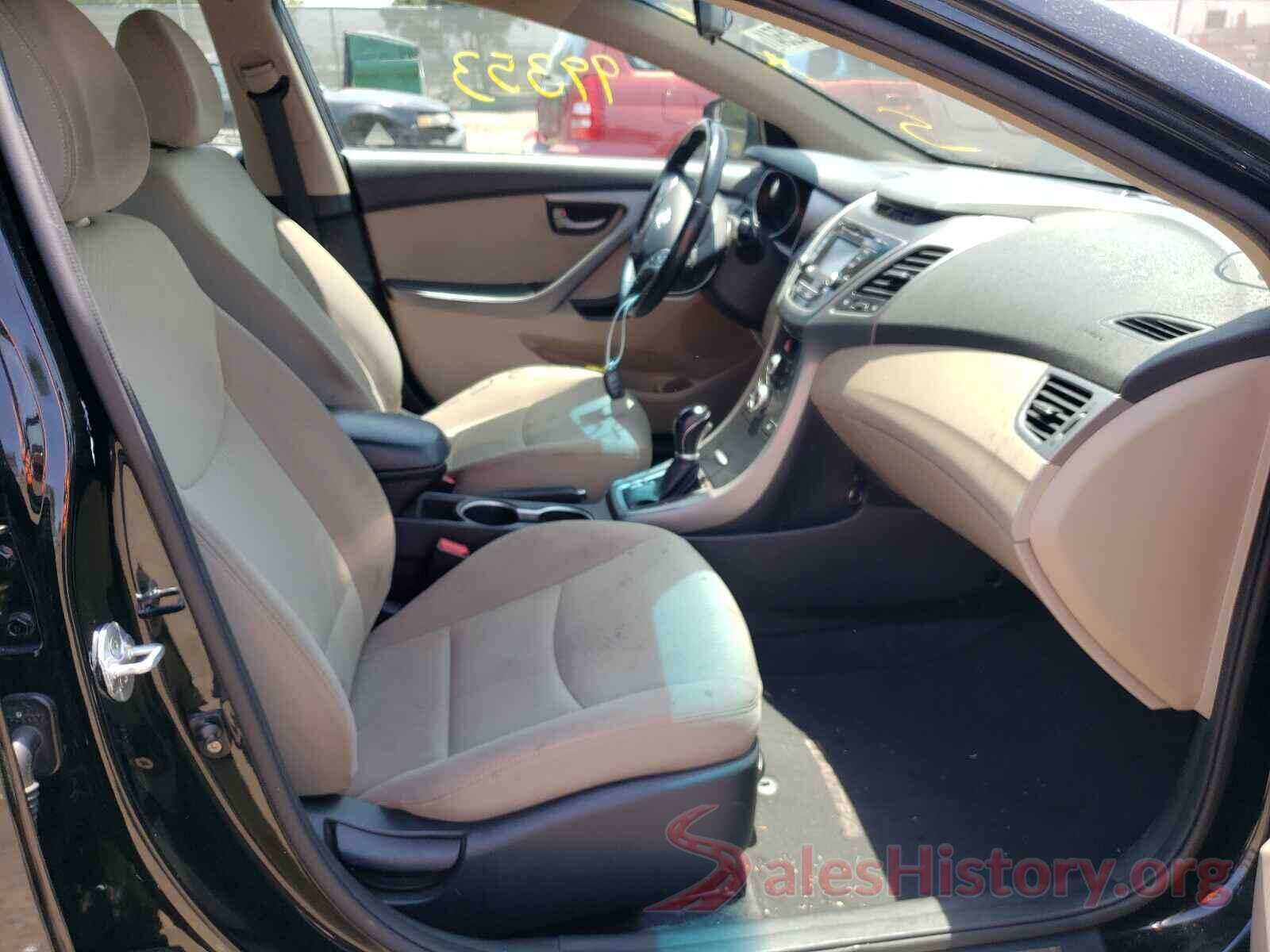 KMHDH4AE3GU618584 2016 HYUNDAI ELANTRA