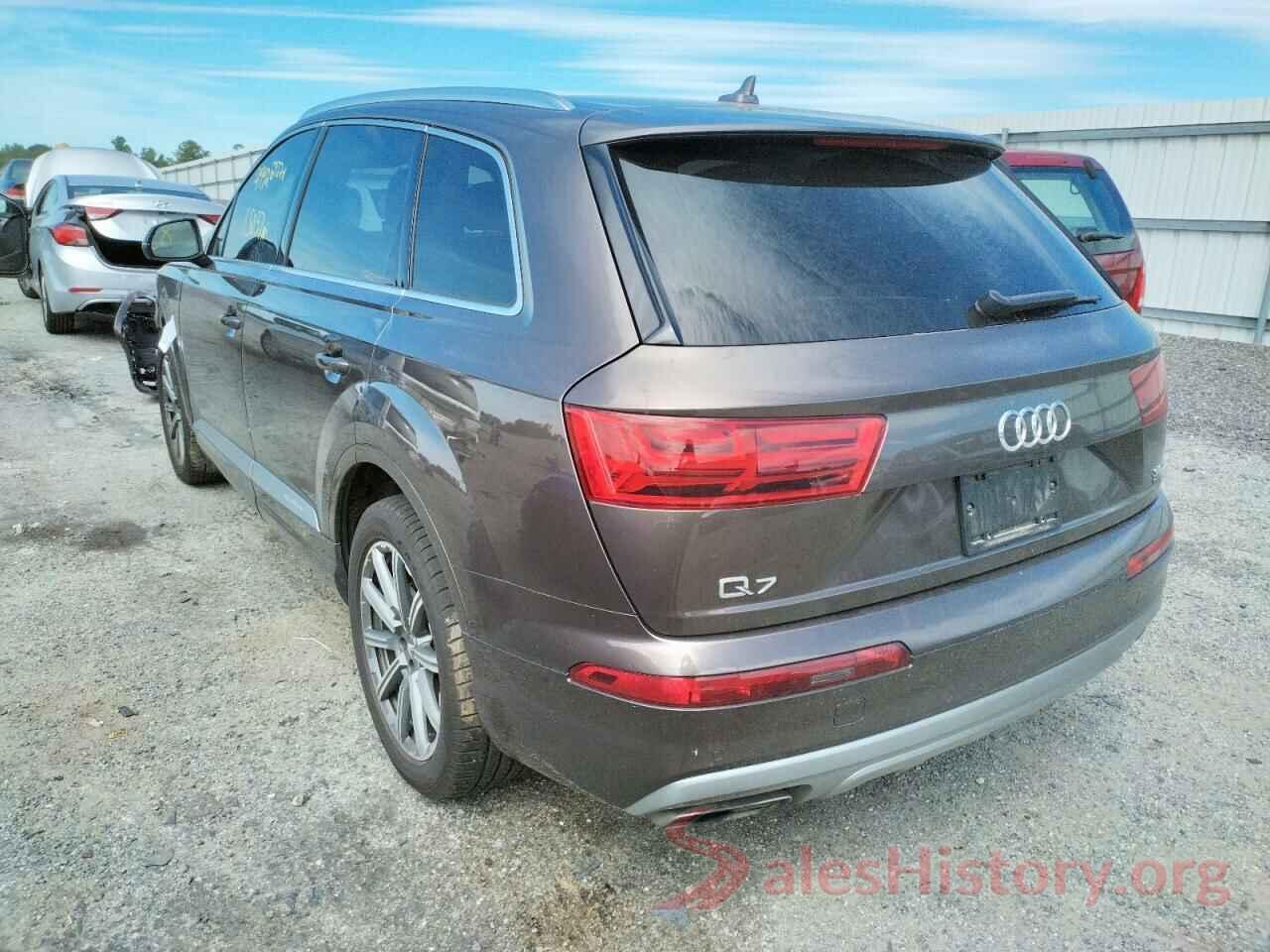 WA1LAAF76HD058620 2017 AUDI Q7