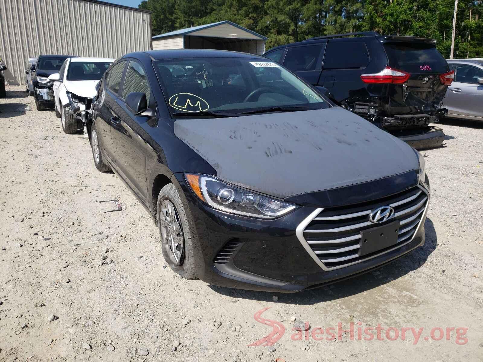 KMHD74LF4HU393411 2017 HYUNDAI AZERA