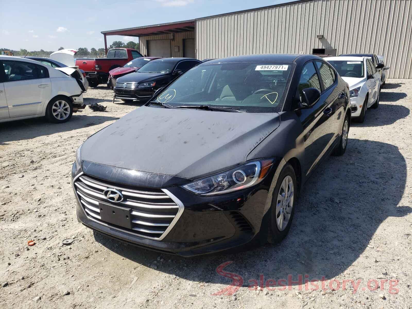 KMHD74LF4HU393411 2017 HYUNDAI AZERA