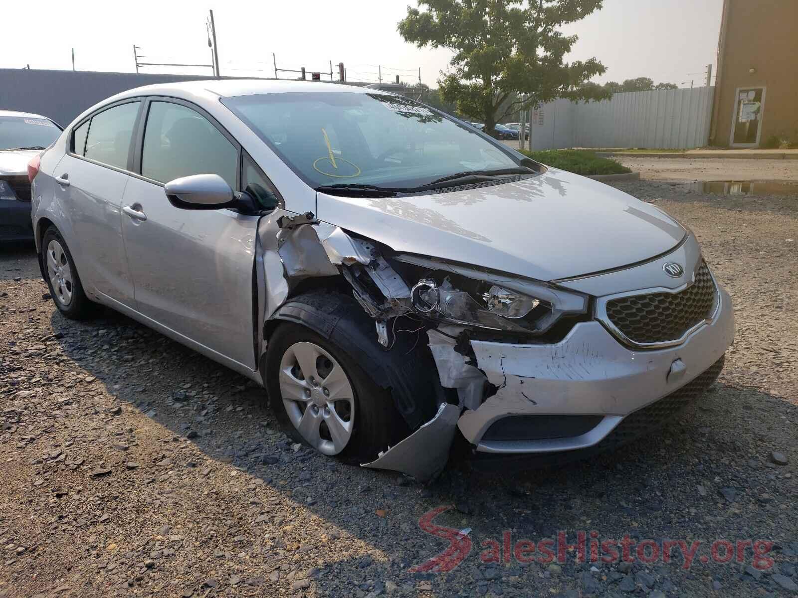 KNAFK4A63G5495156 2016 KIA FORTE