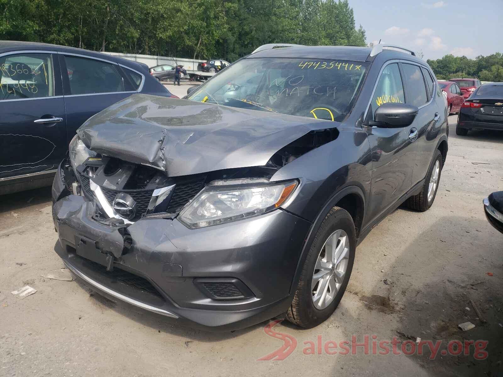 5N1AT2MV5GC876774 2016 NISSAN ROGUE