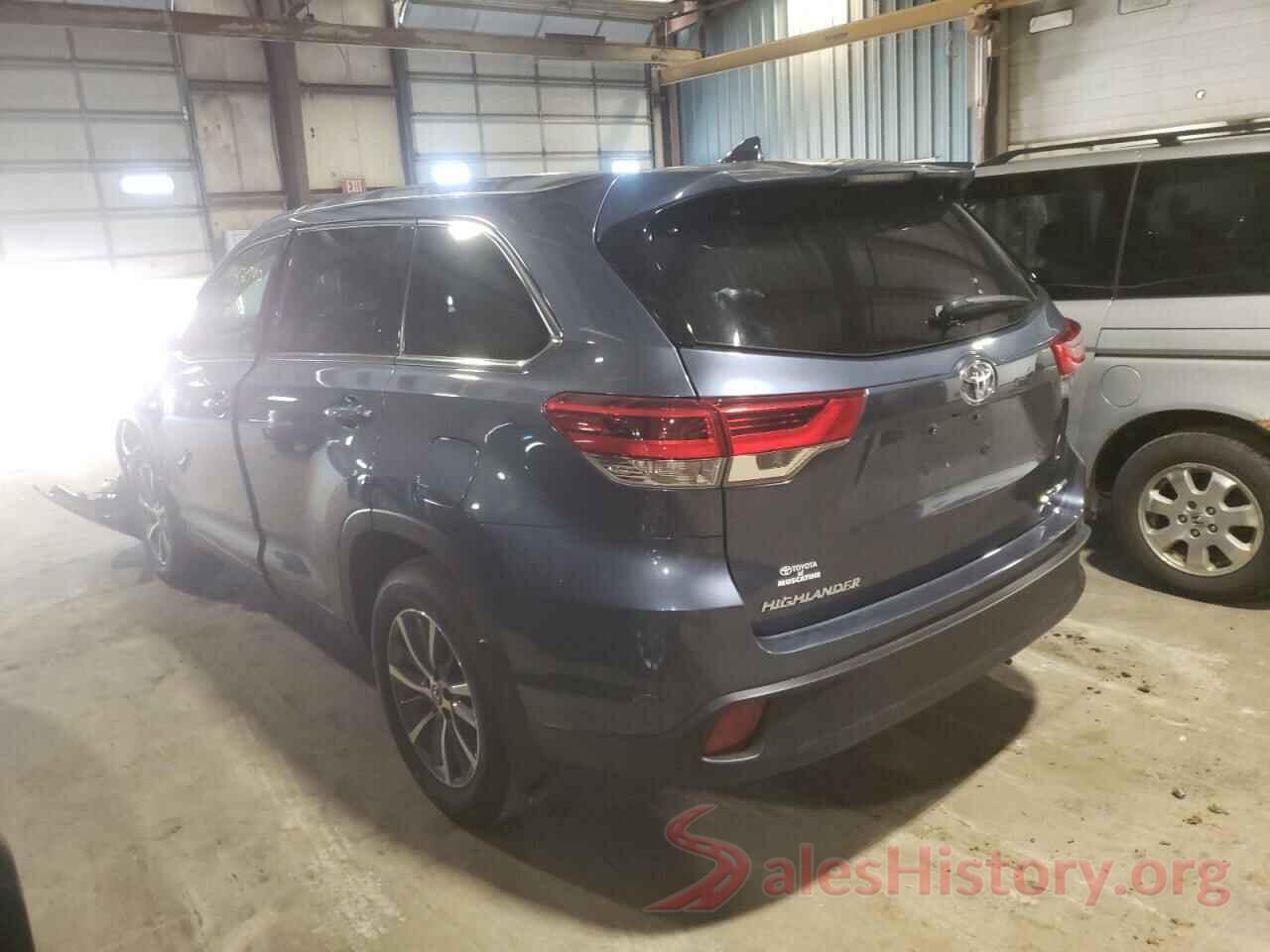 5TDJZRFH5KS938300 2019 TOYOTA HIGHLANDER