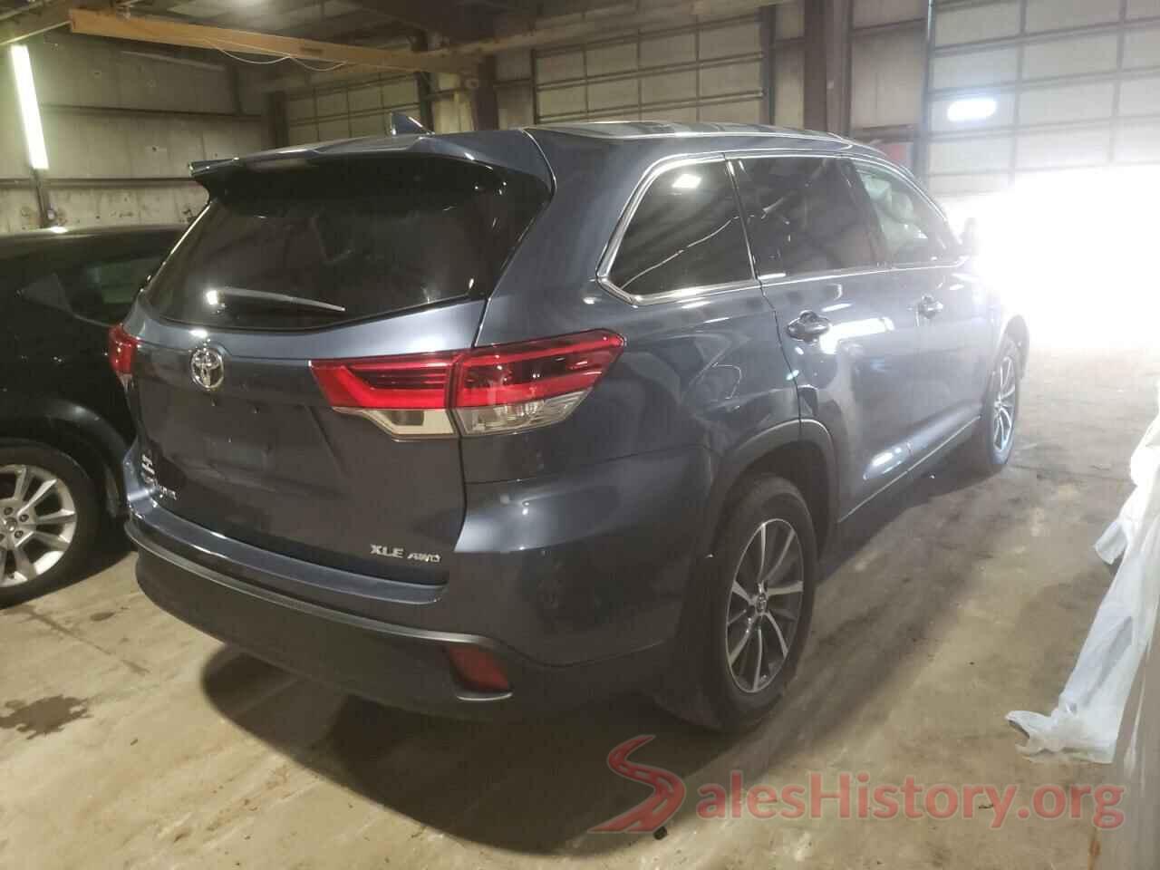 5TDJZRFH5KS938300 2019 TOYOTA HIGHLANDER