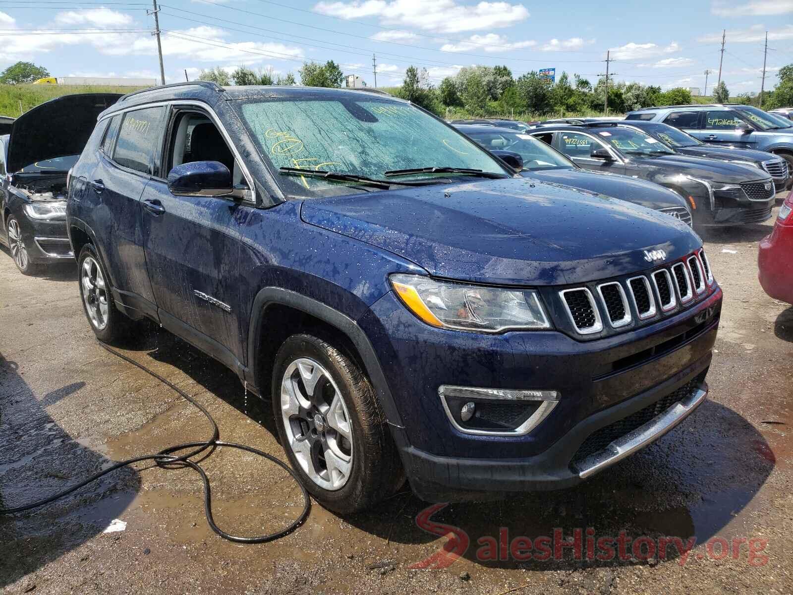 3C4NJDCB6KT669595 2019 JEEP COMPASS