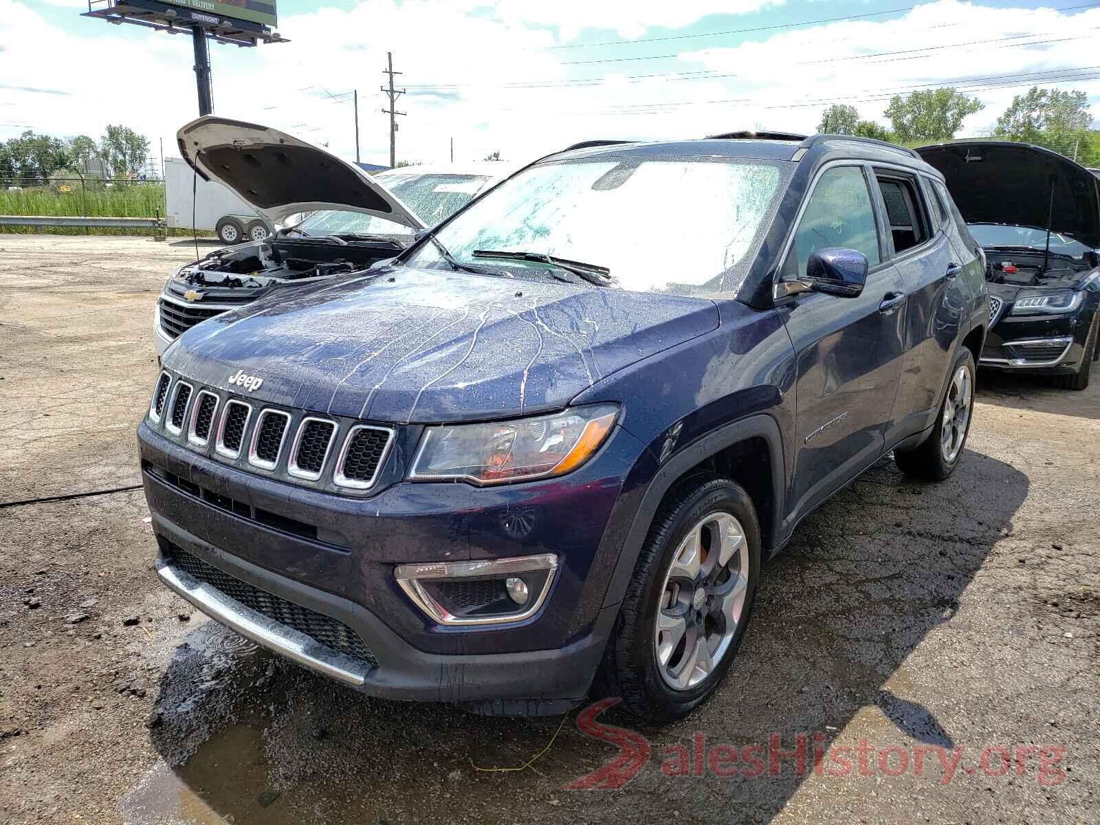 3C4NJDCB6KT669595 2019 JEEP COMPASS