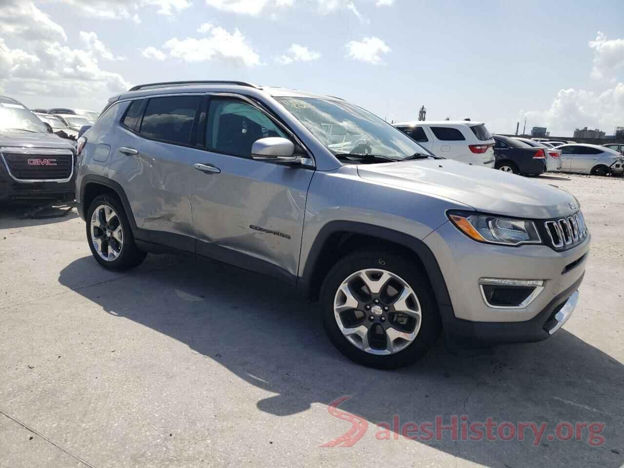 3C4NJCCB7KT662620 2019 JEEP COMPASS