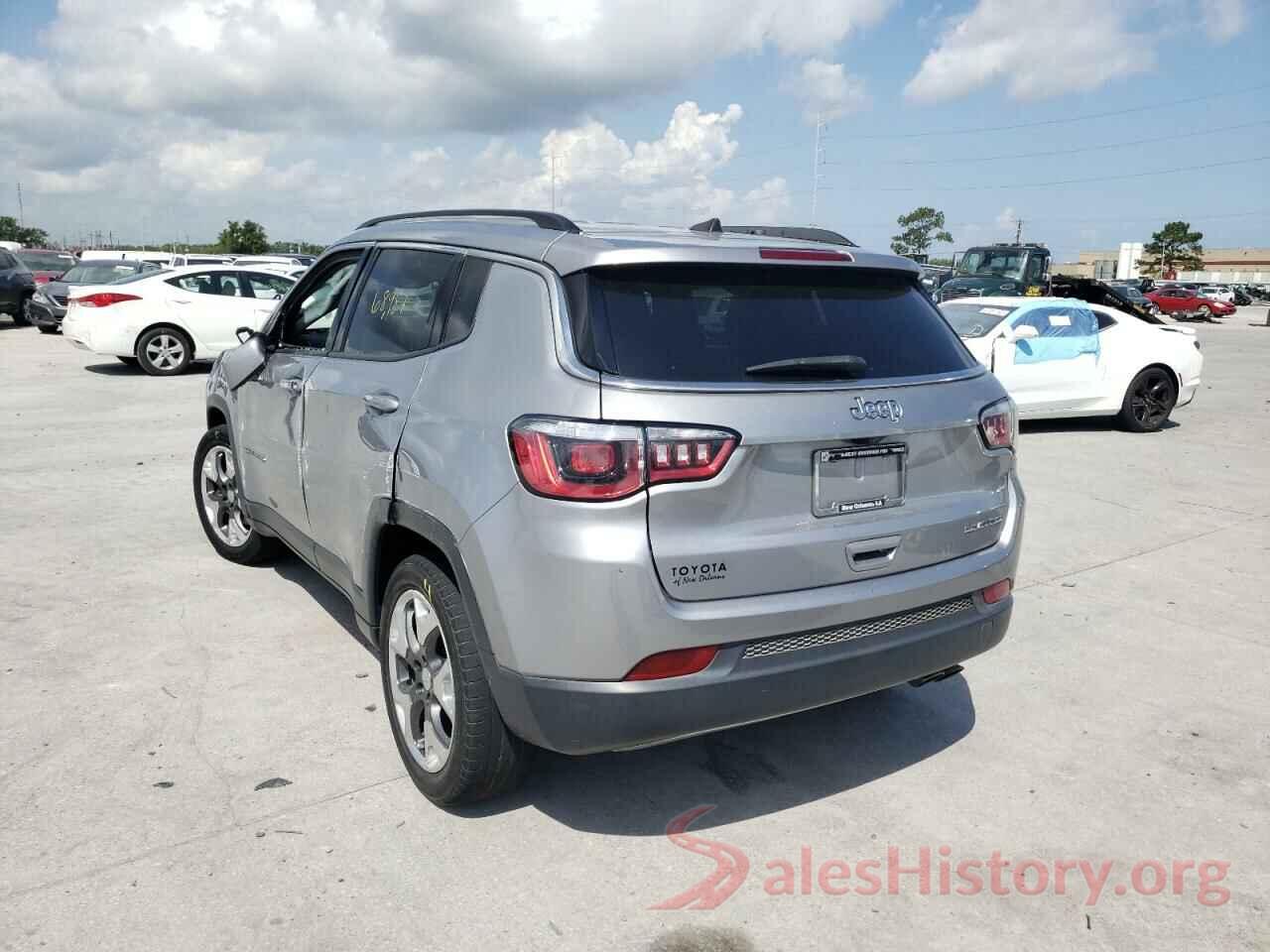 3C4NJCCB7KT662620 2019 JEEP COMPASS