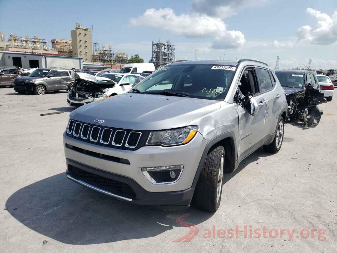 3C4NJCCB7KT662620 2019 JEEP COMPASS