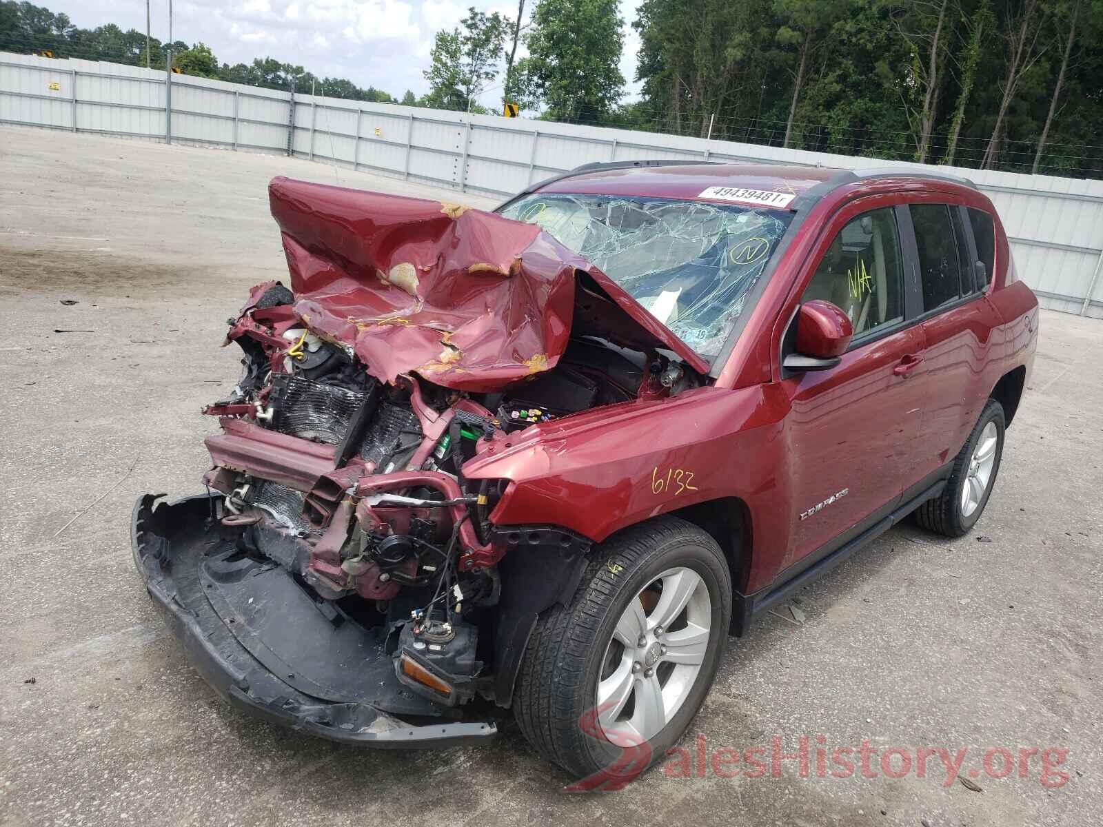 1C4NJDEBXGD687074 2016 JEEP COMPASS