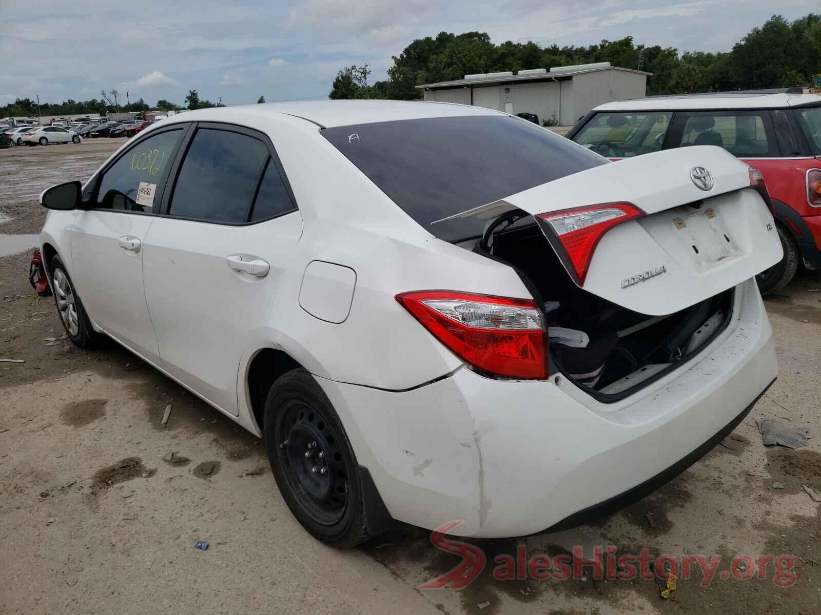 5YFBURHE5GP505811 2016 TOYOTA COROLLA