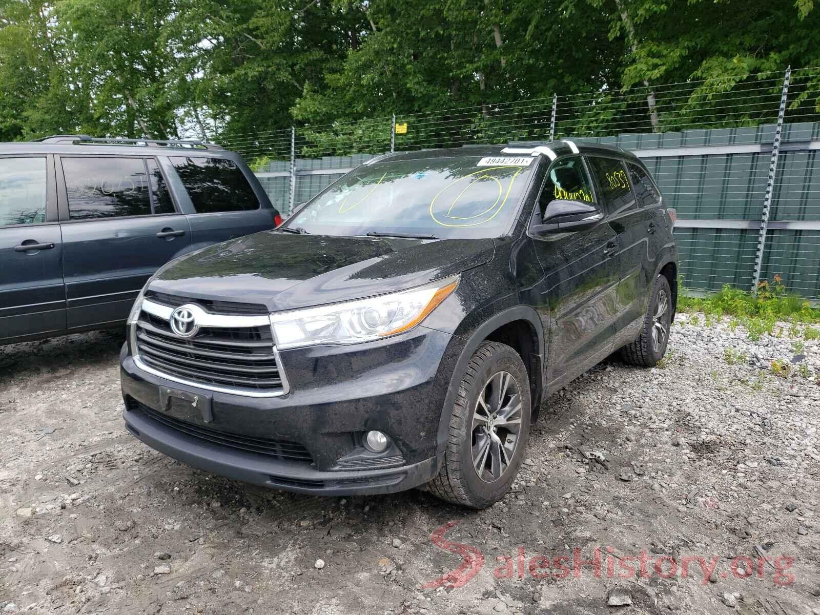 5TDJKRFH2GS244515 2016 TOYOTA HIGHLANDER