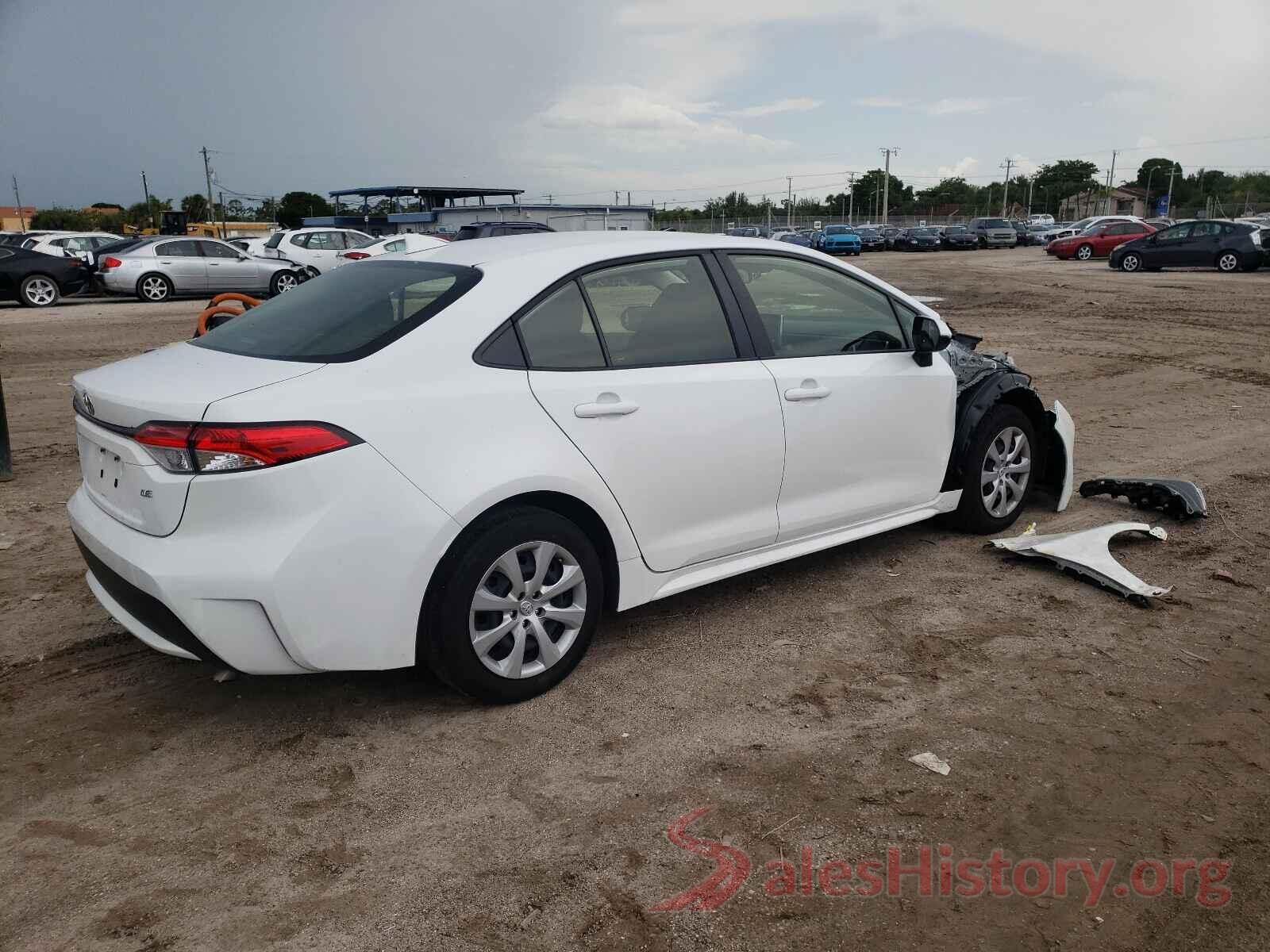 JTDEPRAE0LJ019386 2020 TOYOTA COROLLA