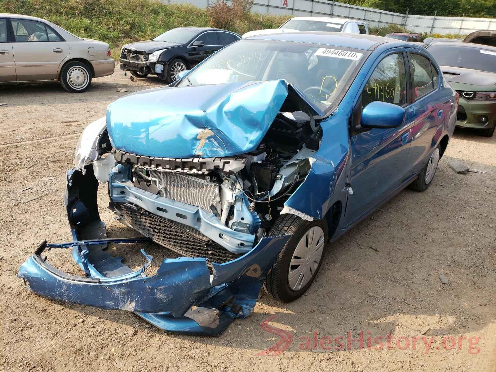 ML32F3FJ3LHF01498 2020 MITSUBISHI MIRAGE