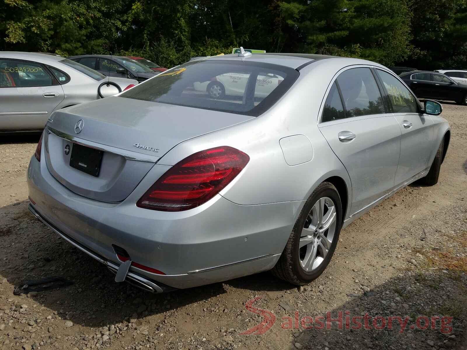 WDDUG8GB3KA445595 2019 MERCEDES-BENZ S CLASS