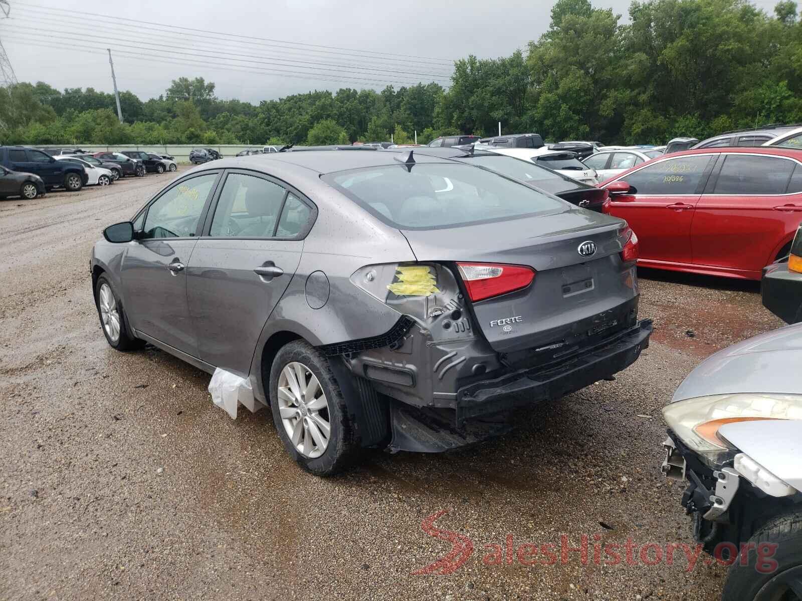 KNAFX4A61G5469947 2016 KIA FORTE