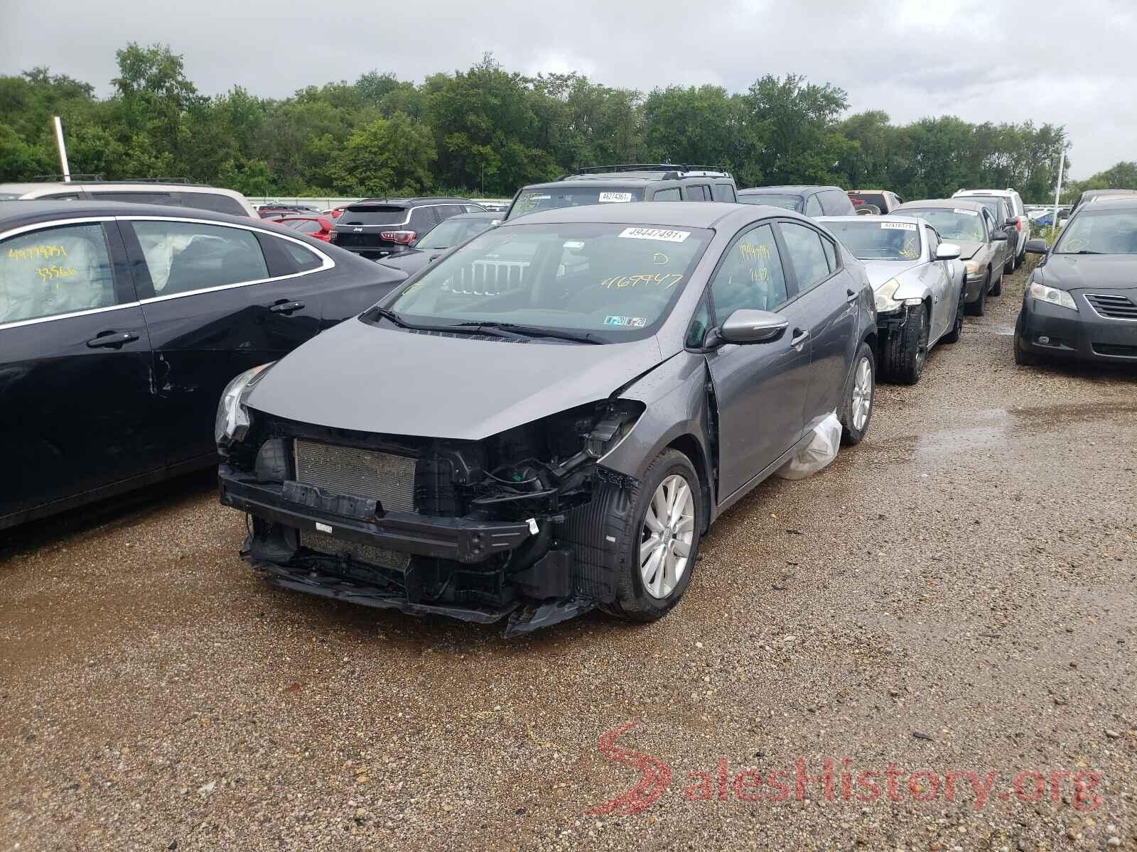 KNAFX4A61G5469947 2016 KIA FORTE