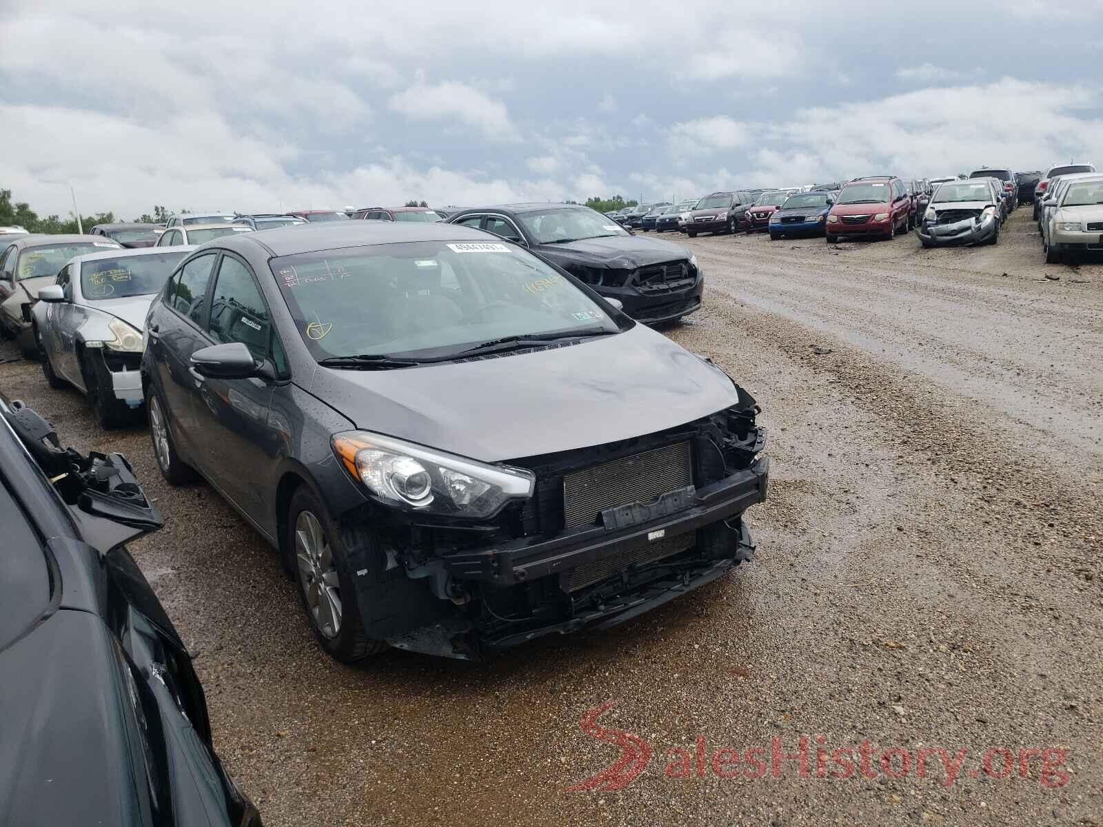 KNAFX4A61G5469947 2016 KIA FORTE