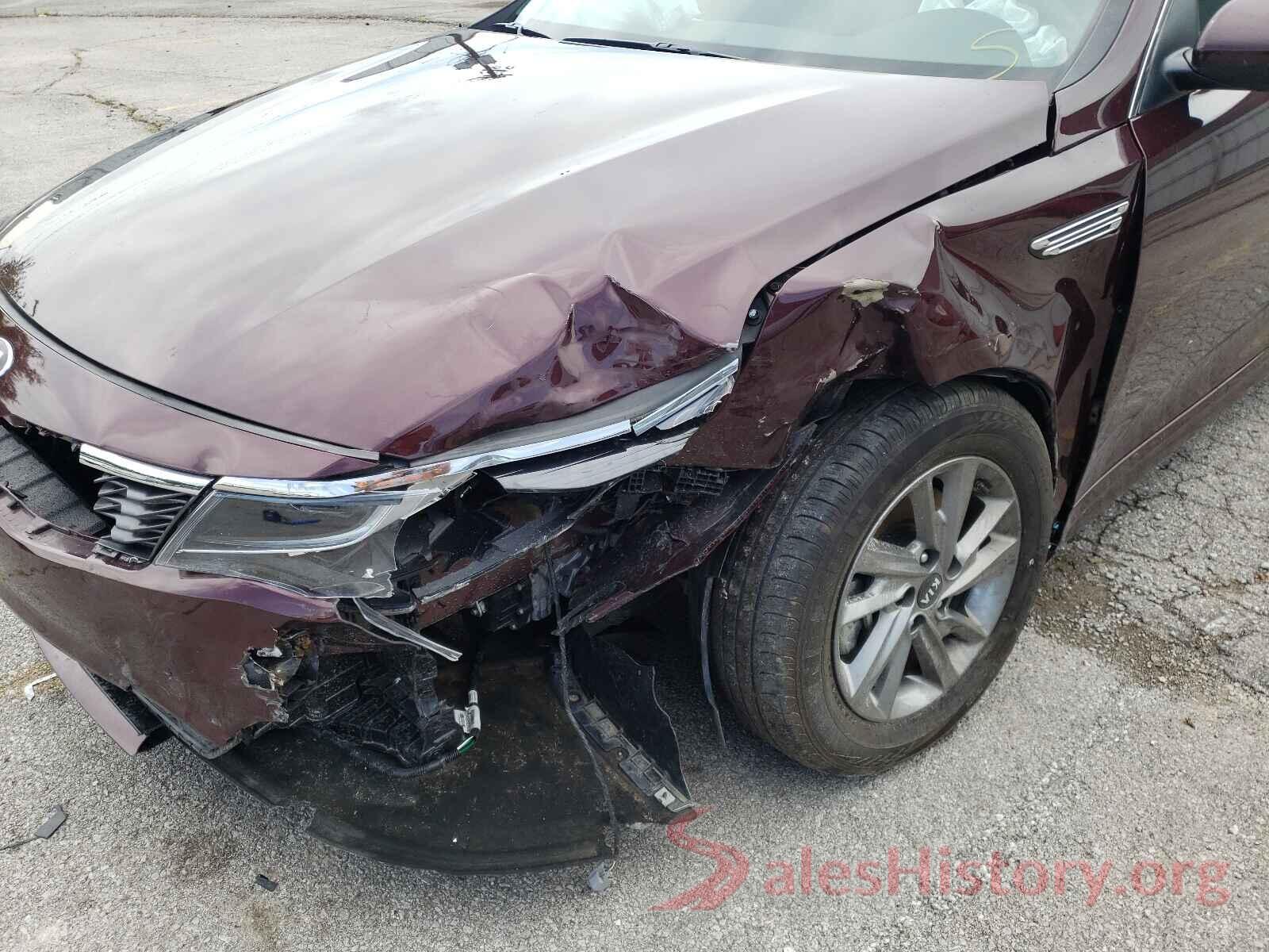 5XXGT4L34KG358402 2019 KIA OPTIMA