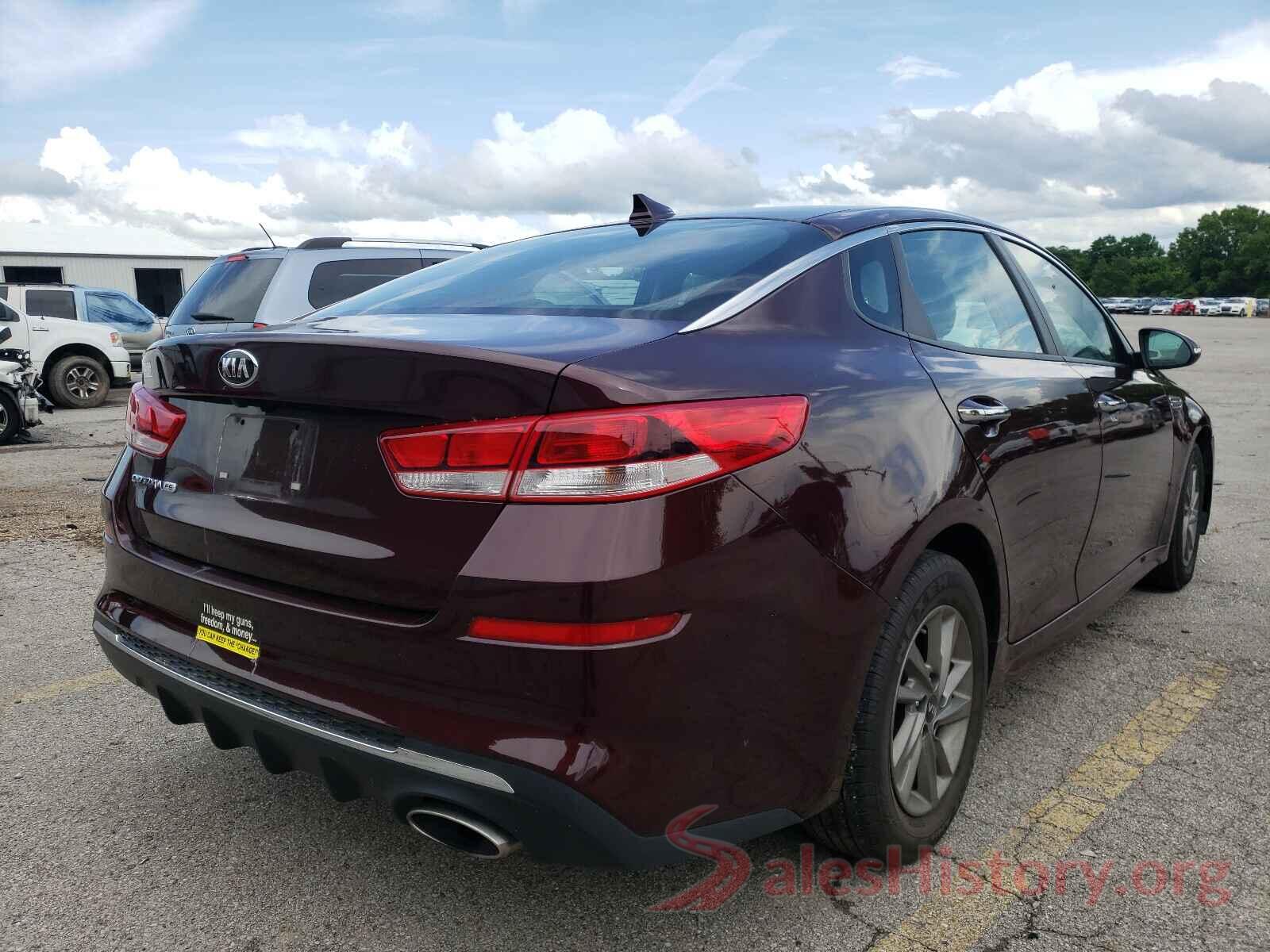 5XXGT4L34KG358402 2019 KIA OPTIMA