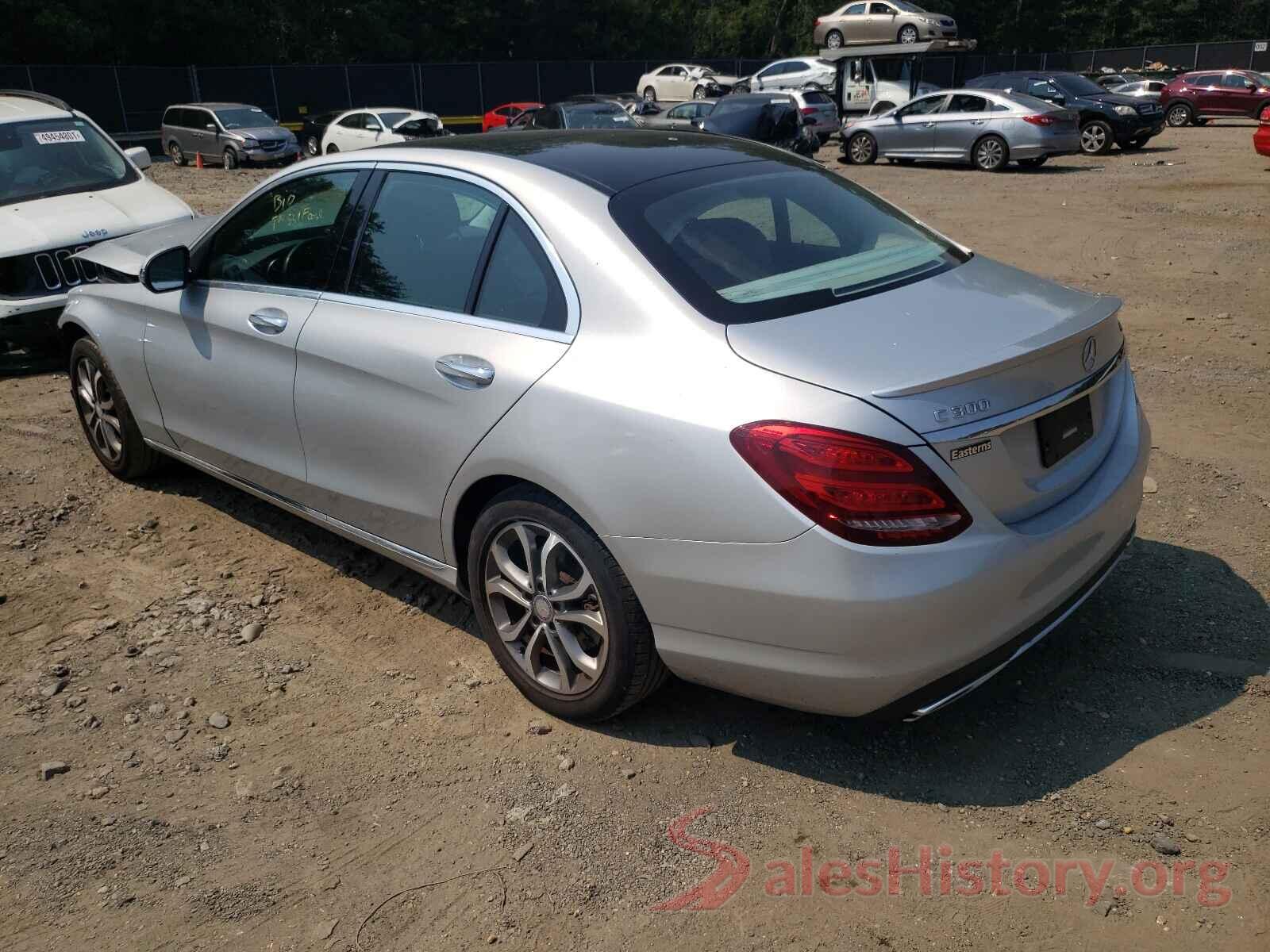 55SWF4KB4GU115239 2016 MERCEDES-BENZ C-CLASS