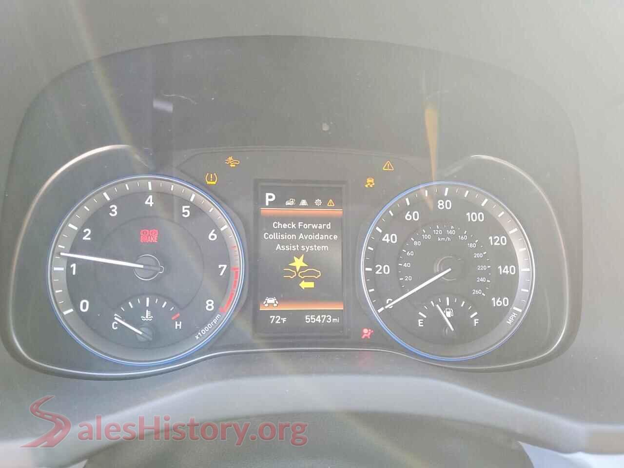 2021 HYUNDAI KONA VIN KM8K1CAA6MU748597, interior center console