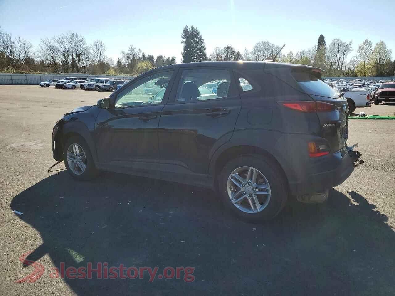 2021 HYUNDAI KONA VIN KM8K1CAA6MU748597, front view