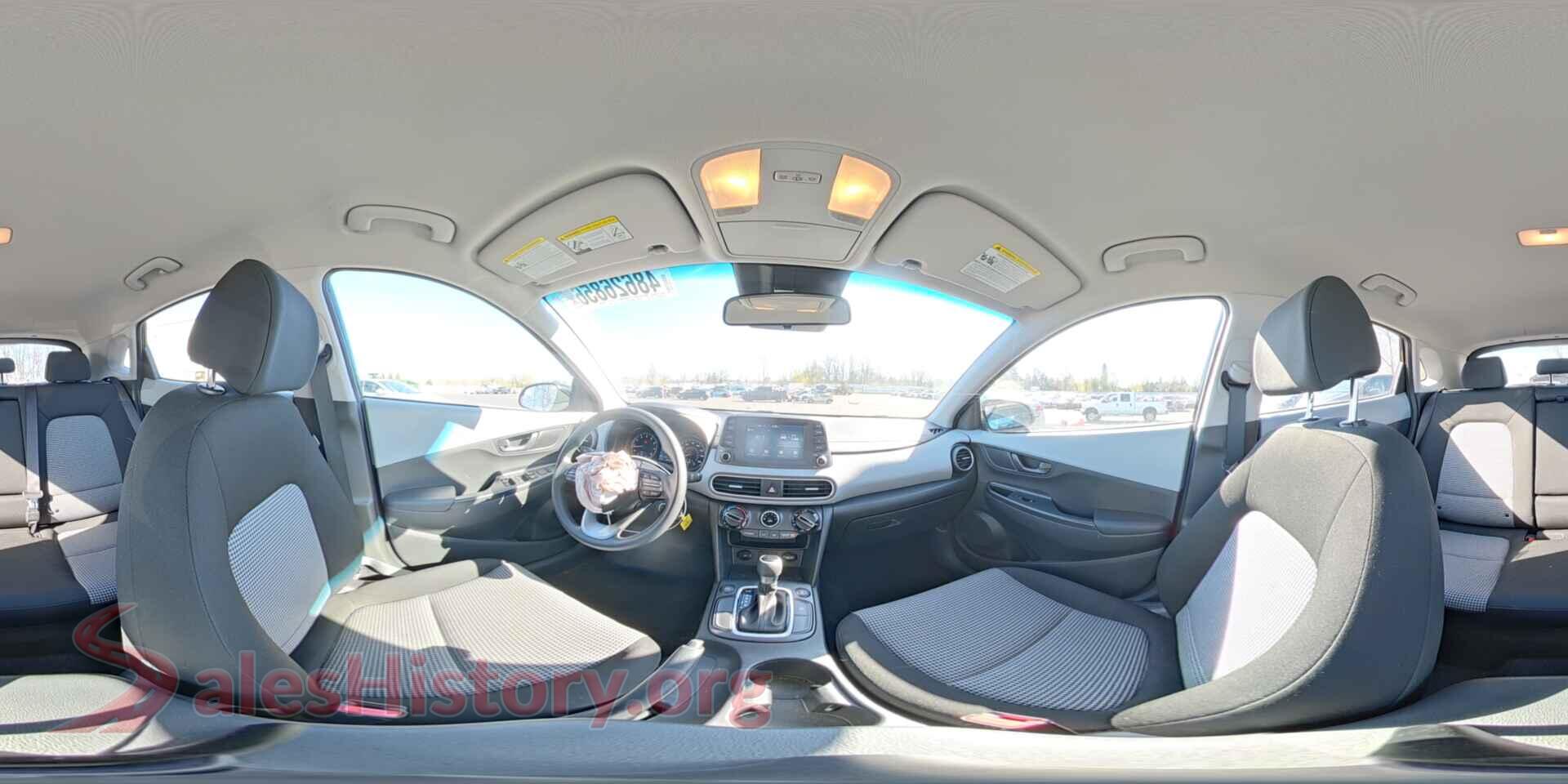 2021 HYUNDAI KONA VIN KM8K1CAA6MU748597, damage close-up