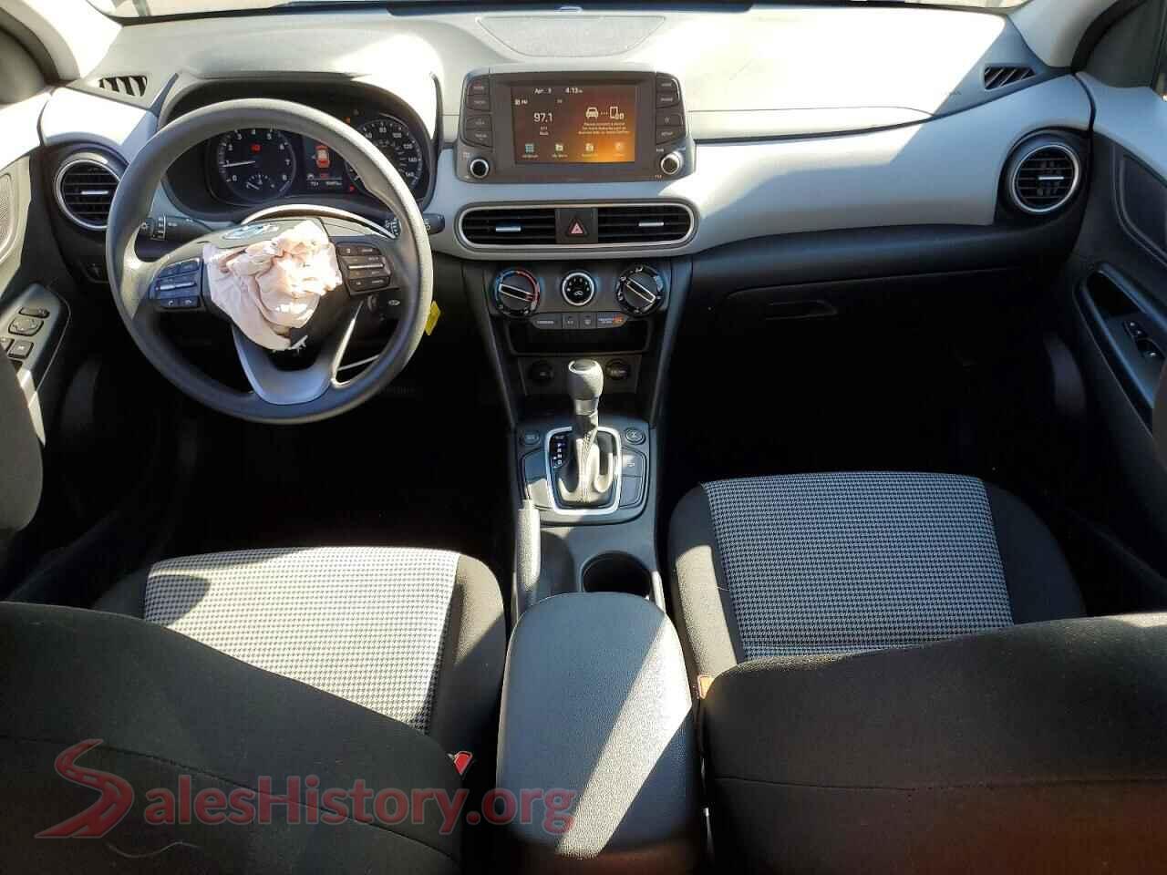 2021 HYUNDAI KONA VIN KM8K1CAA6MU748597, interior dashboard