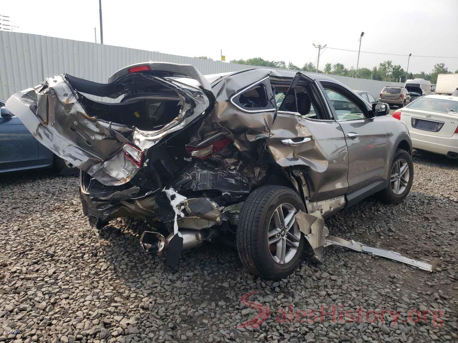 5NMZTDLBXJH078676 2018 HYUNDAI SANTA FE