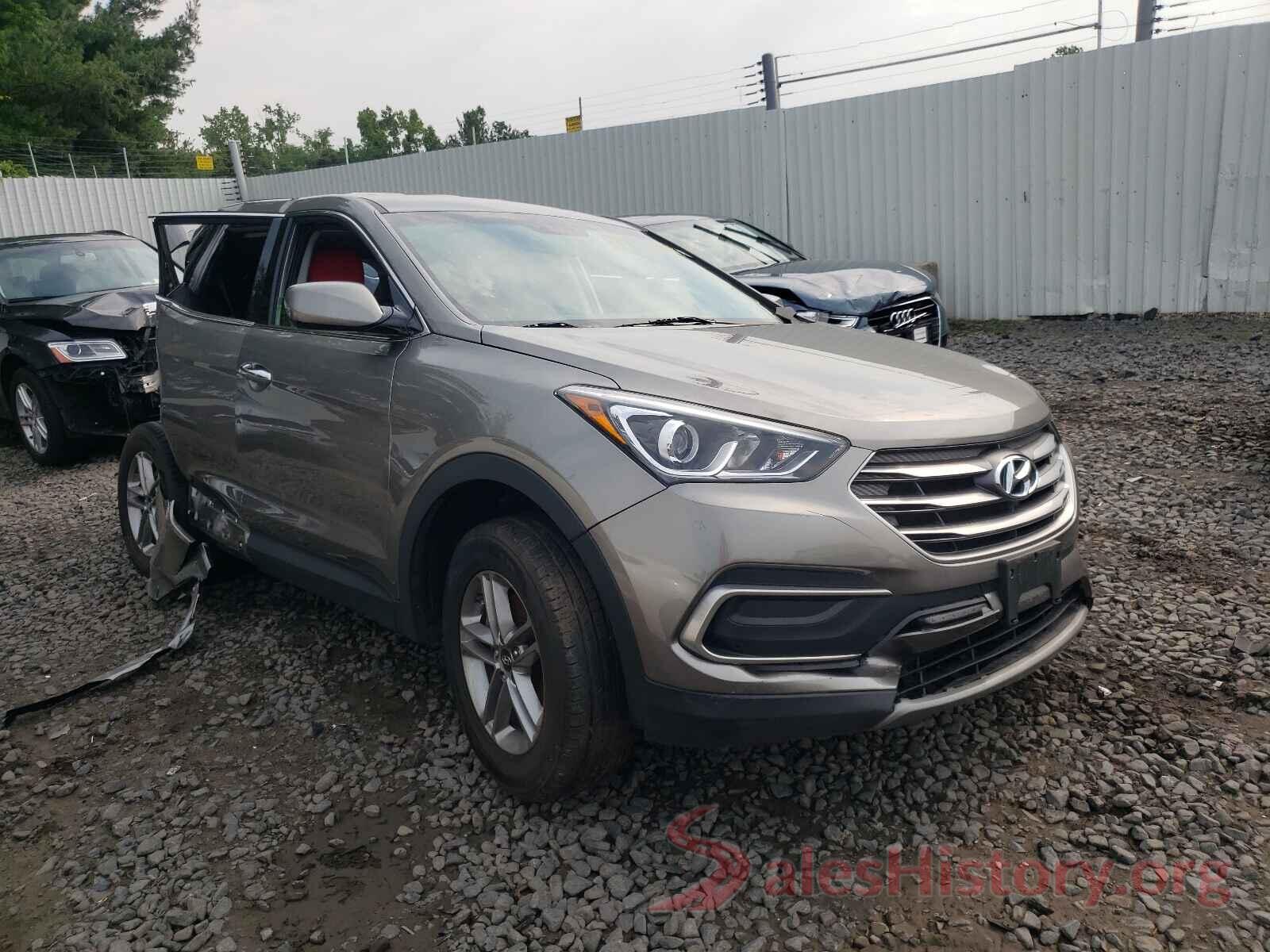 5NMZTDLBXJH078676 2018 HYUNDAI SANTA FE