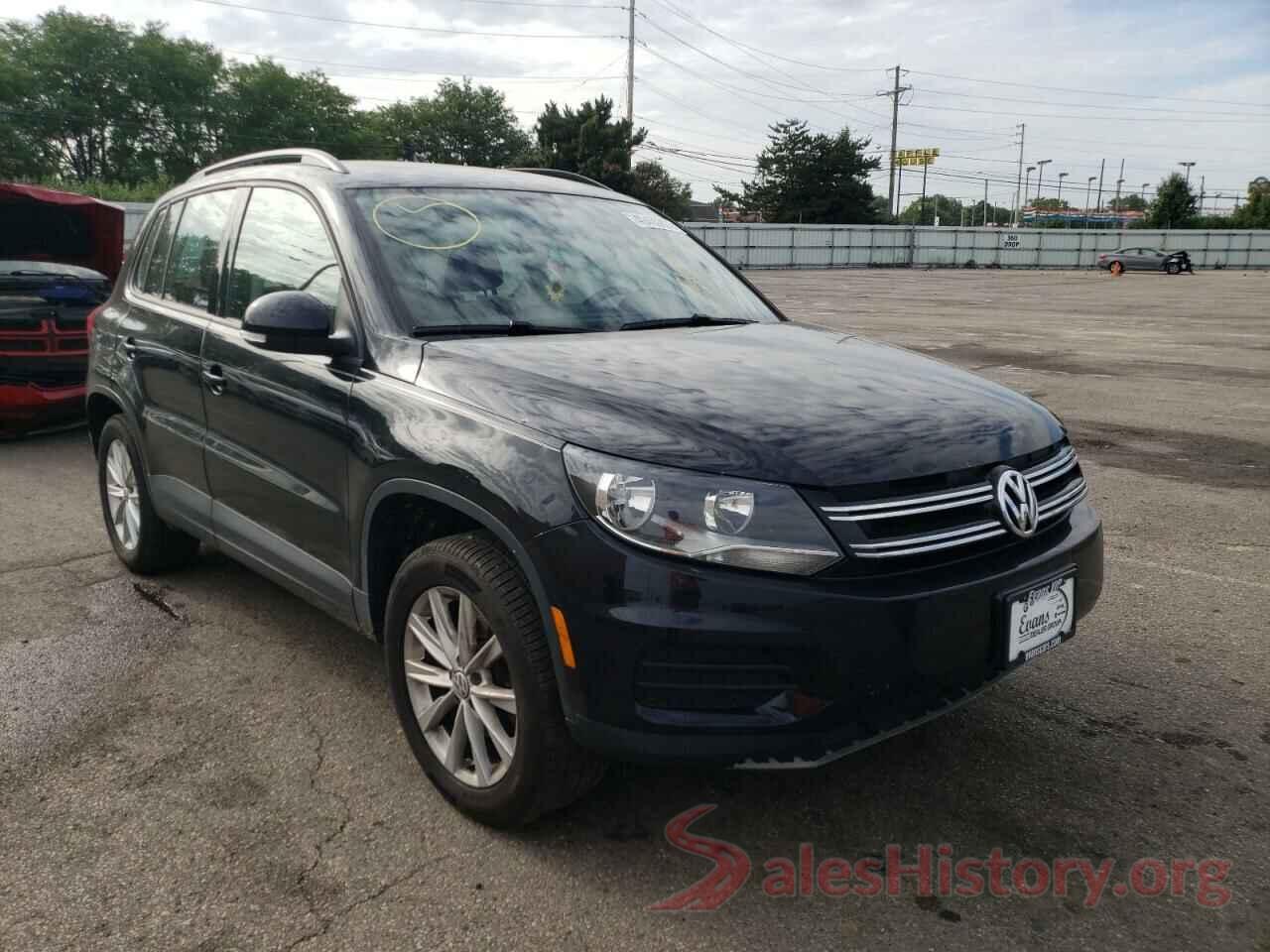 WVGBV7AX8HK051739 2017 VOLKSWAGEN TIGUAN