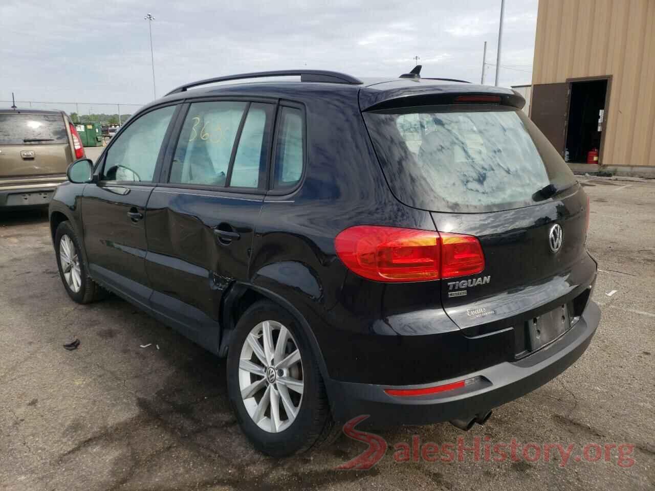 WVGBV7AX8HK051739 2017 VOLKSWAGEN TIGUAN