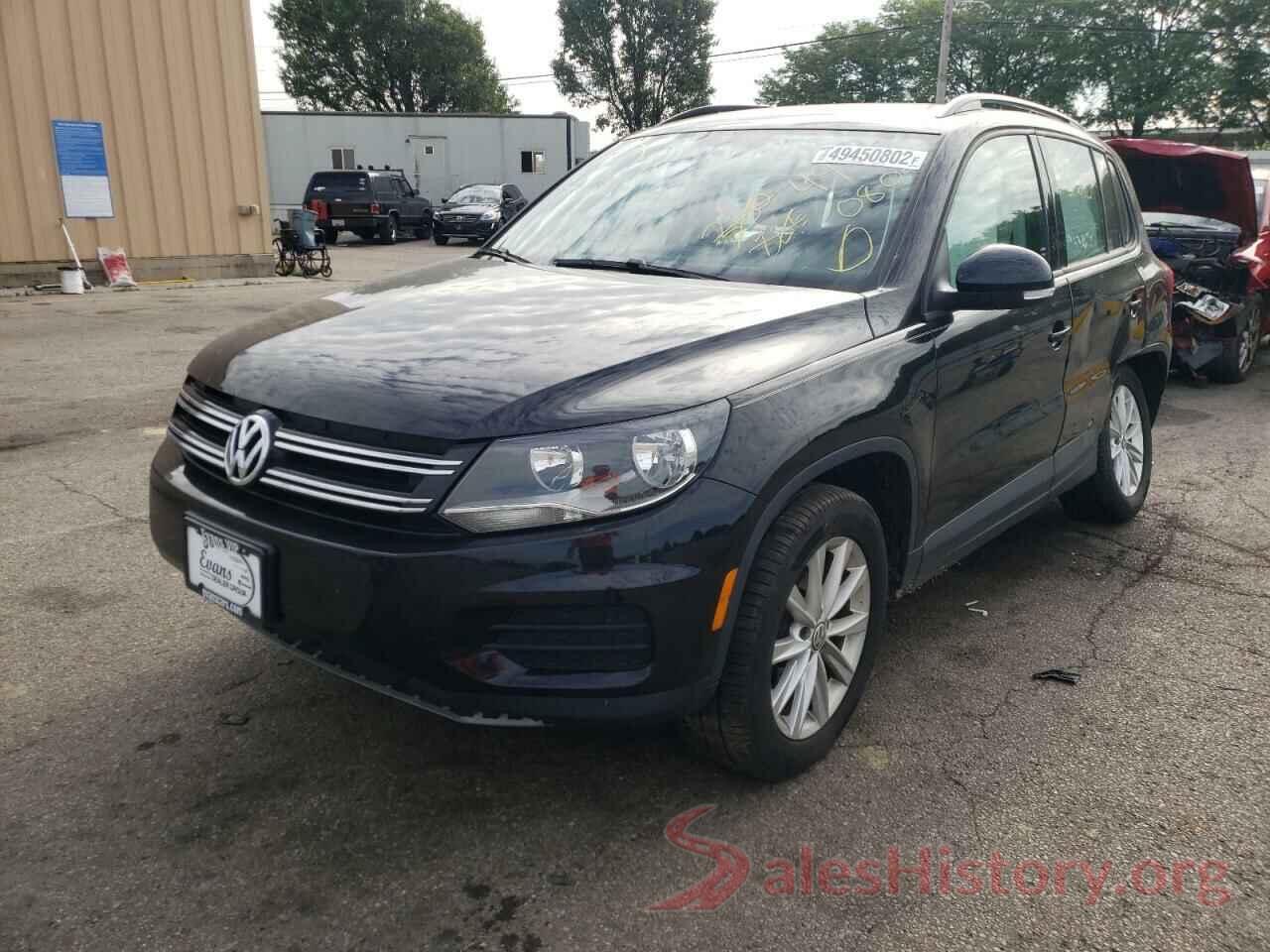 WVGBV7AX8HK051739 2017 VOLKSWAGEN TIGUAN