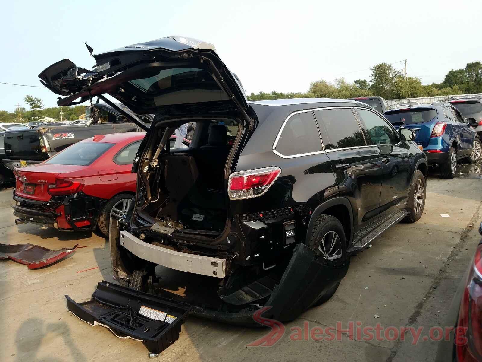 5TDJKRFH2GS505920 2016 TOYOTA HIGHLANDER