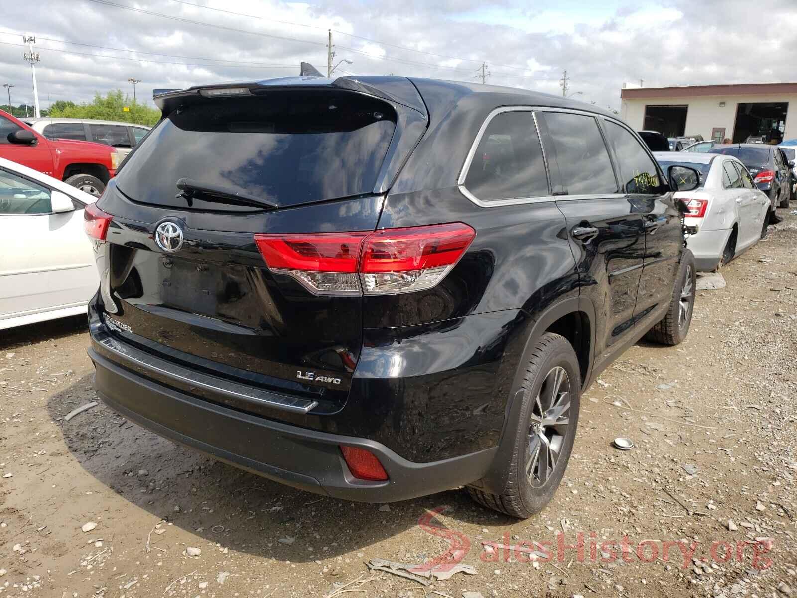 5TDBZRFH1KS966311 2019 TOYOTA HIGHLANDER