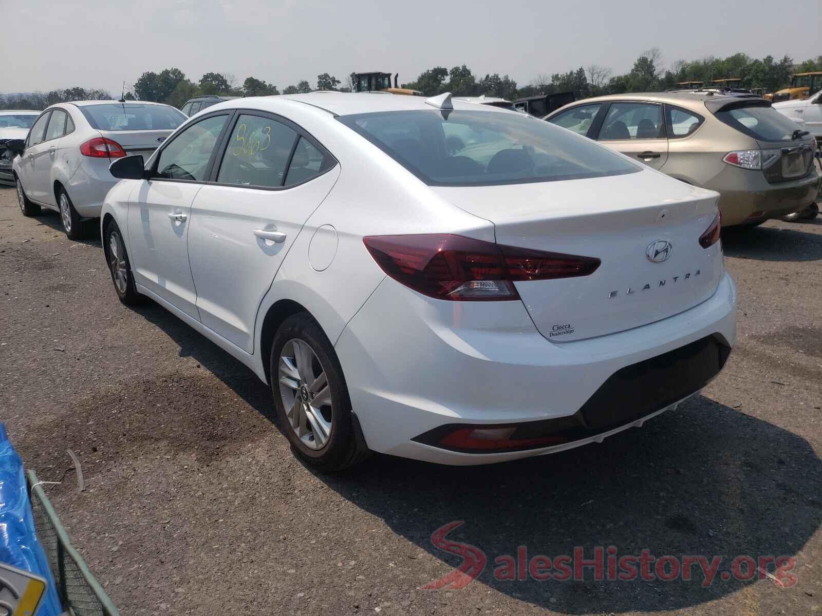 5NPD84LF4LH604529 2020 HYUNDAI ELANTRA