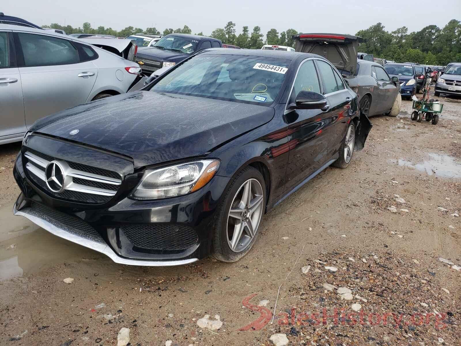 55SWF4JB4HU225114 2017 MERCEDES-BENZ C-CLASS