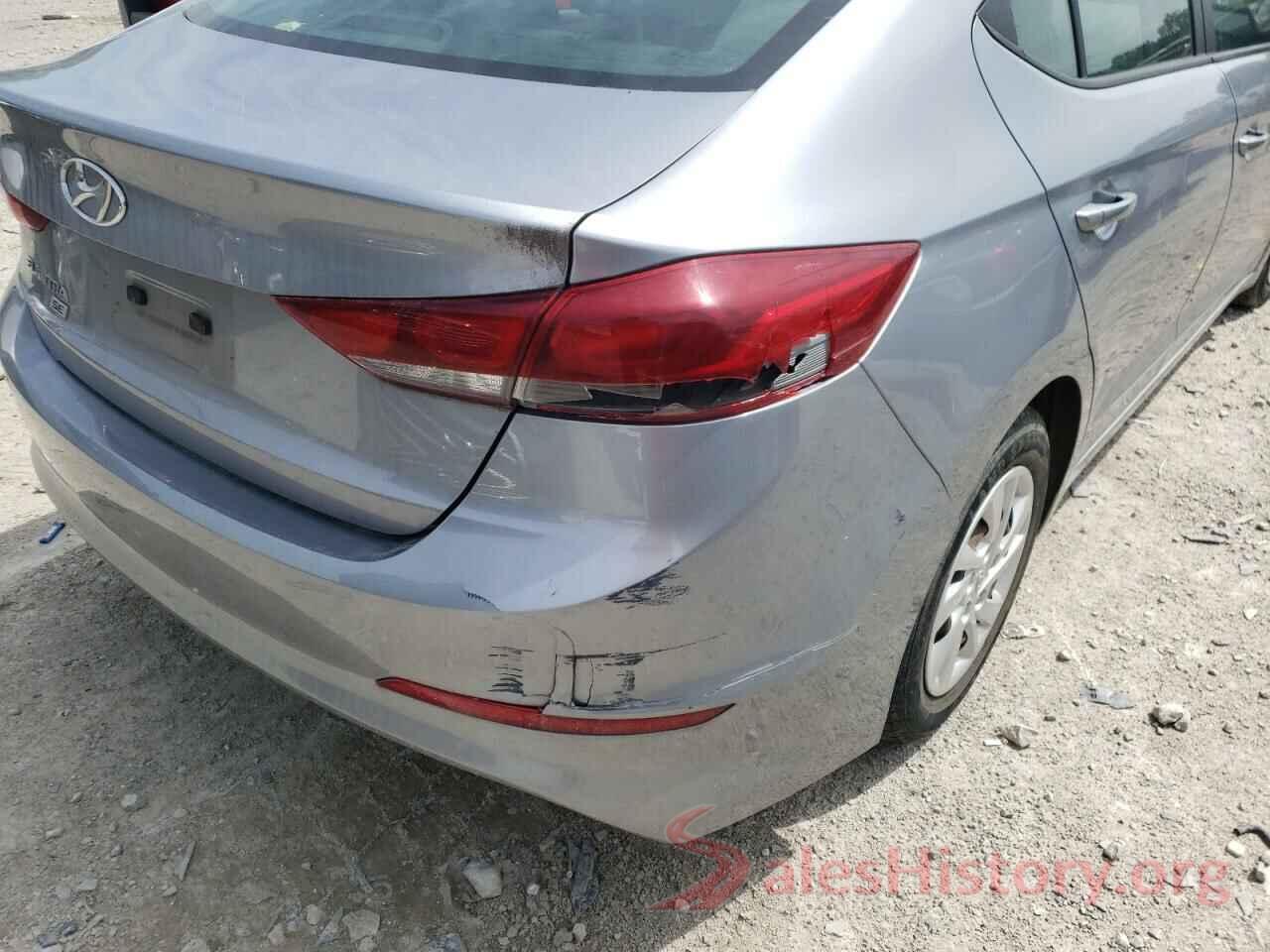 5NPD74LF3HH100709 2017 HYUNDAI ELANTRA