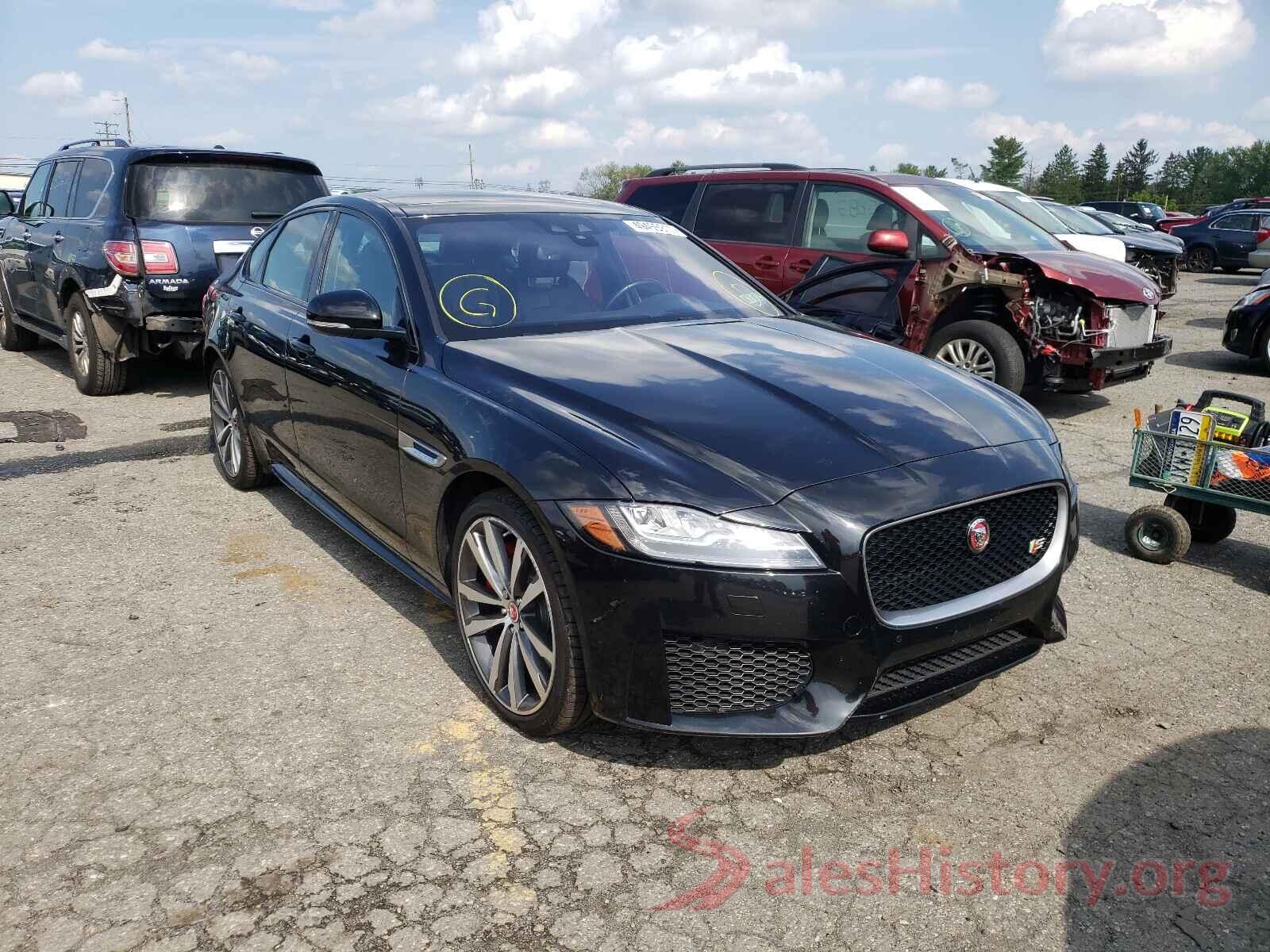 SAJBM4BV4GCY05751 2016 JAGUAR XF