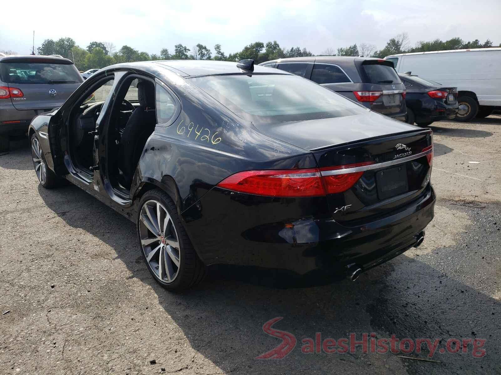 SAJBM4BV4GCY05751 2016 JAGUAR XF