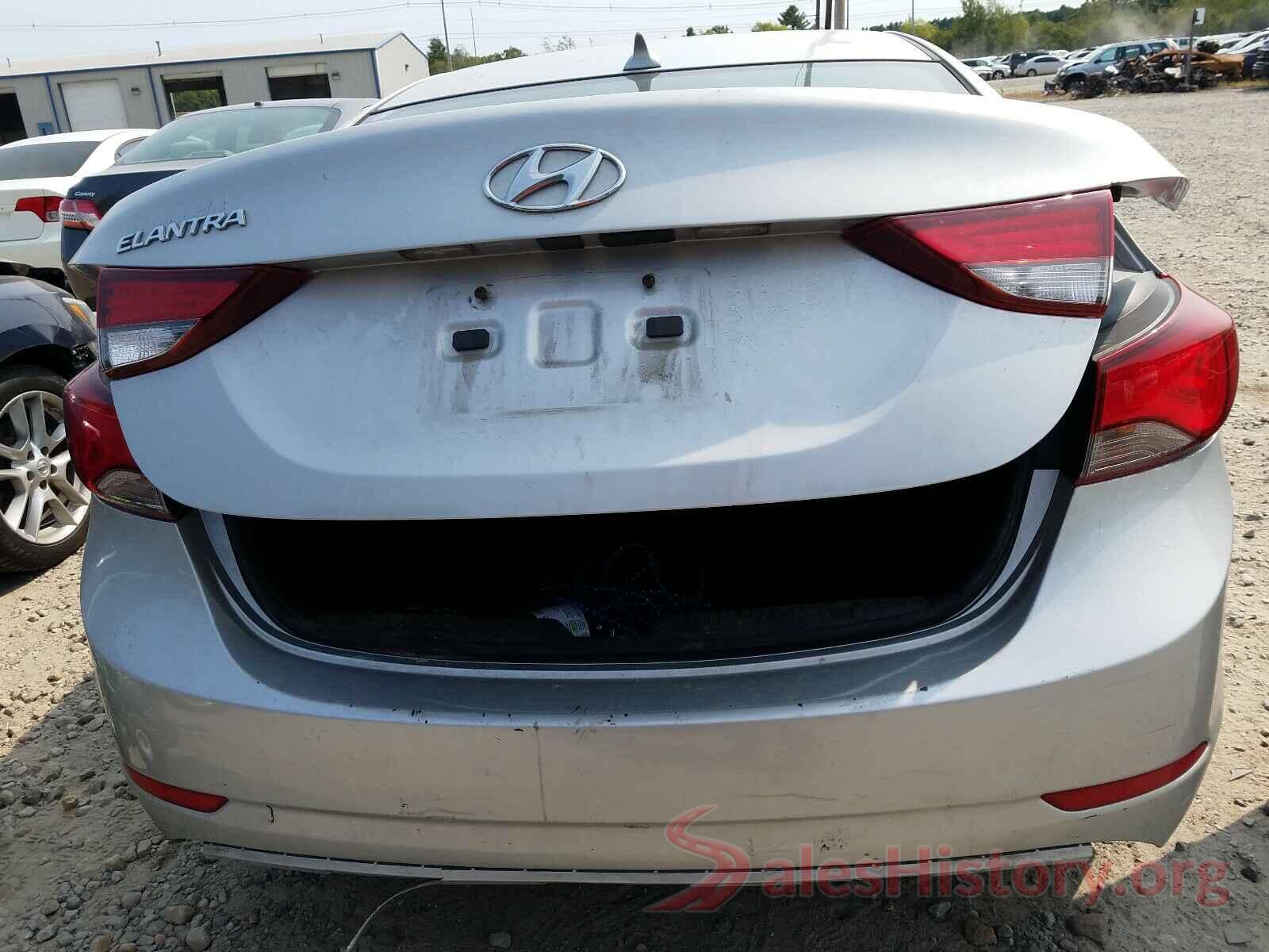 KMHDH4AE7GU488101 2016 HYUNDAI ELANTRA