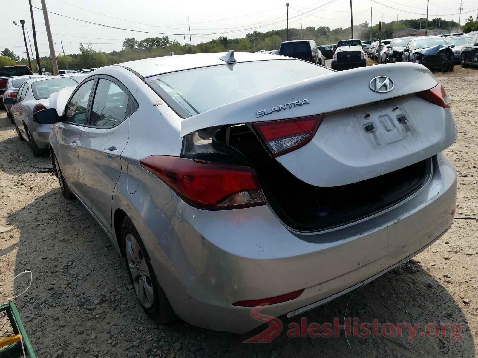 KMHDH4AE7GU488101 2016 HYUNDAI ELANTRA