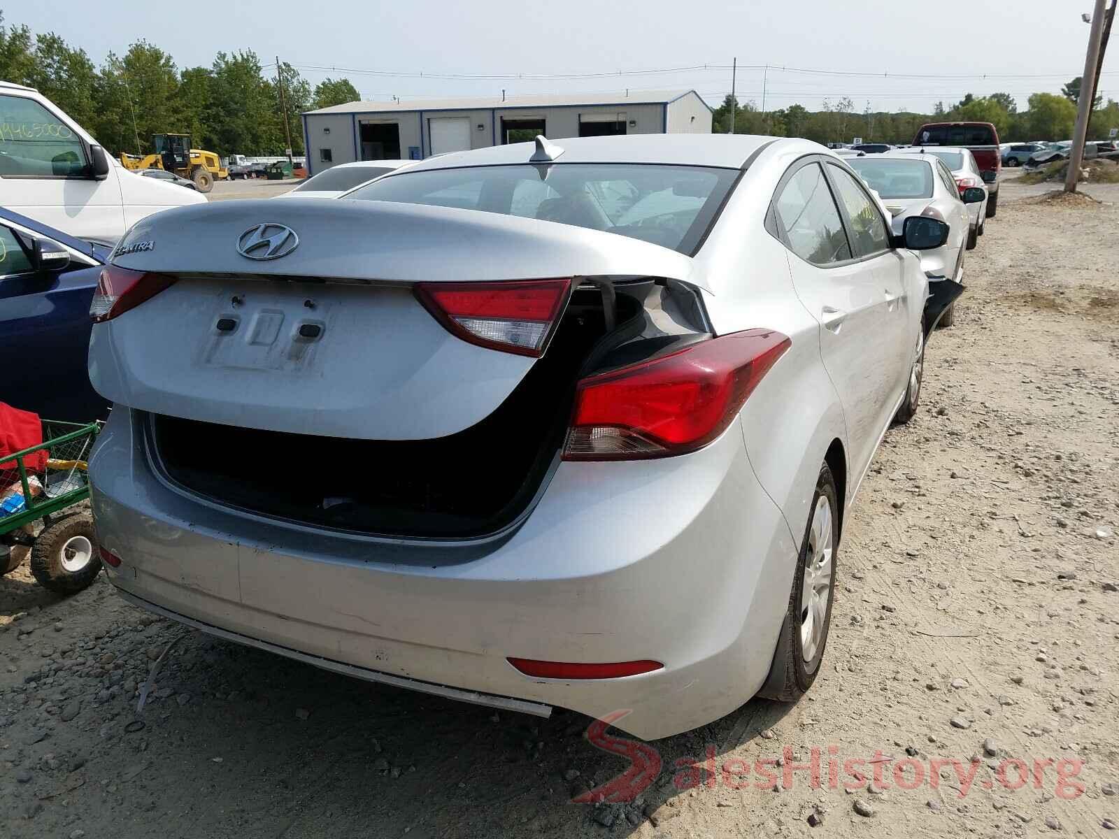 KMHDH4AE7GU488101 2016 HYUNDAI ELANTRA