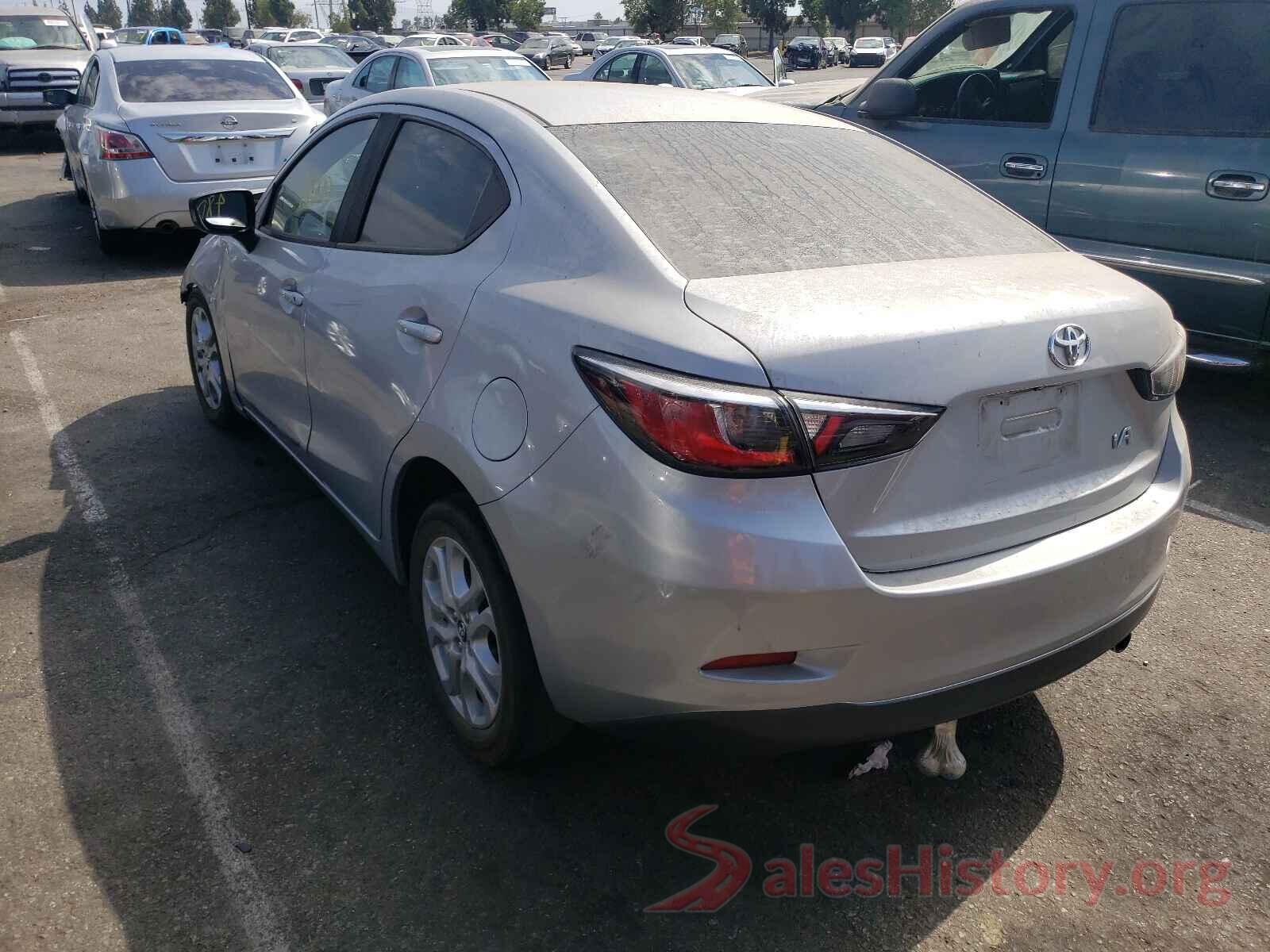 3MYDLBYV5HY189168 2017 TOYOTA YARIS